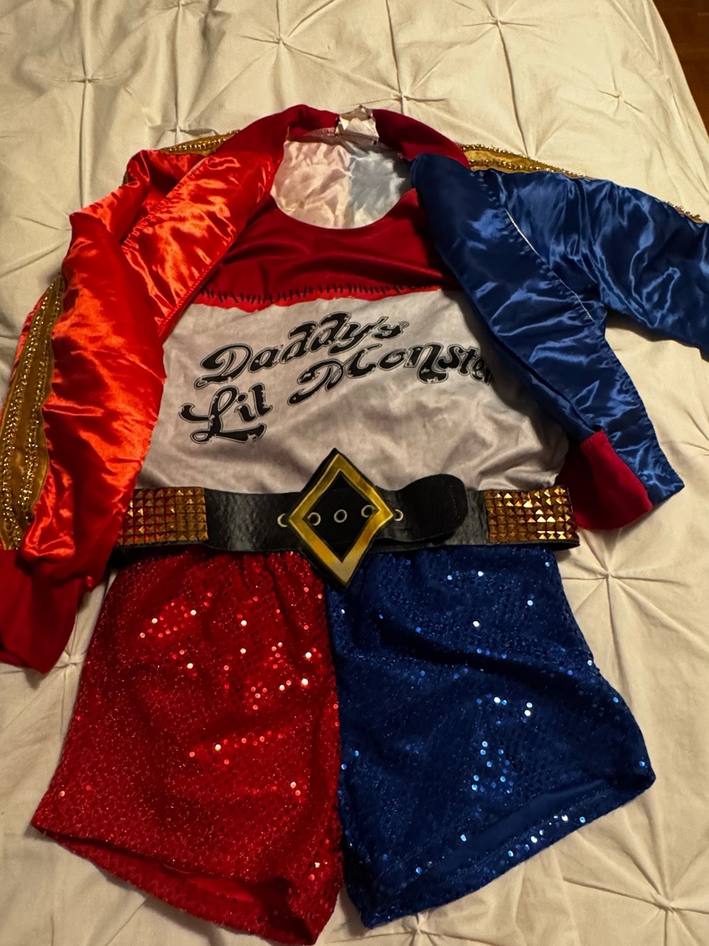 Women's Halloween Costume - Red & Blue